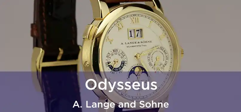  Odysseus A. Lange and Sohne